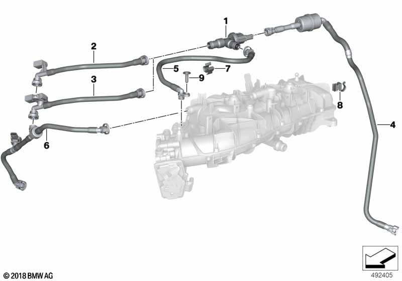 Zawór odpow. zbiornika paliwa  (13_2106) dla BMW Z4 G29 Z4 20i Roa ECE