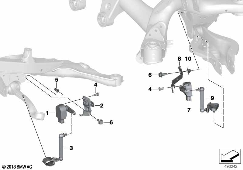 Czujnik regulacji zasięgu świateł  (33_2339) dla BMW TMC Supra LCI Supra M40i Cou ECE