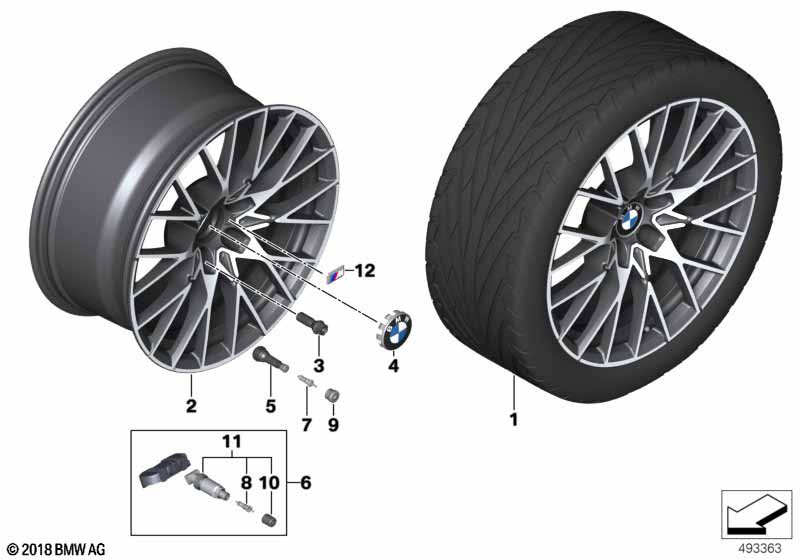 BMW k.st.l.Y-Spoke 788M - 19