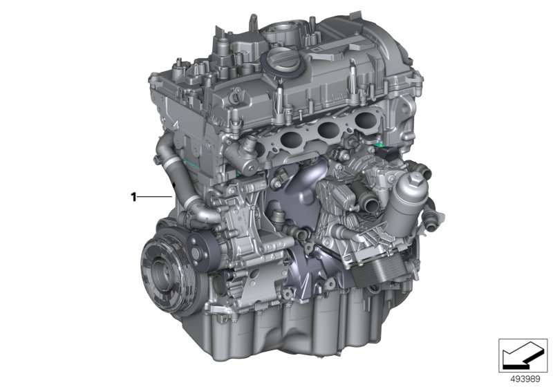 Zespół napędowy silnika  (11_7824) dla BMW TMC Supra LCI Supra 30i Cou ECE