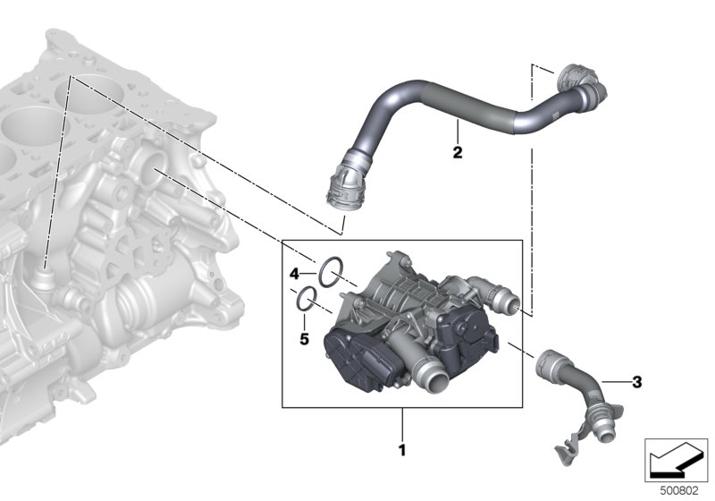 Zarządzanie ciepłem u.chłodz.silnika  (11_7753) dla BMW X3 G01 X3 30eX SAV ECE