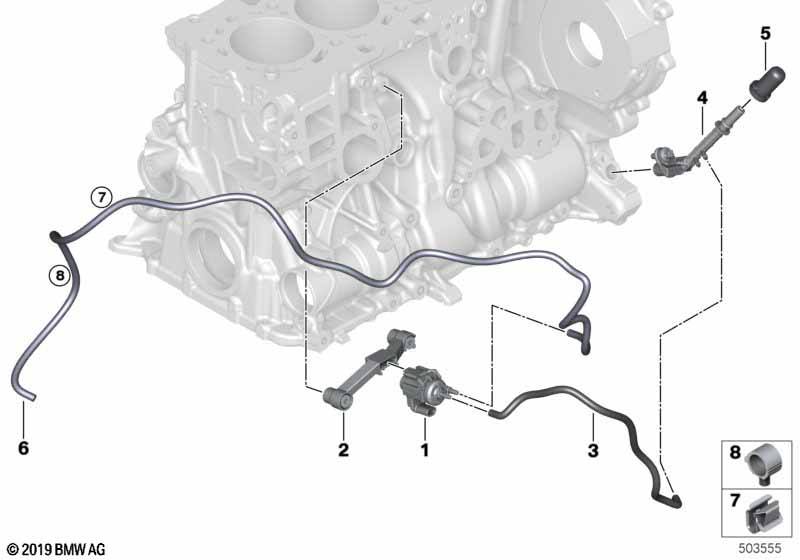 Sterowanie podciśnienia turbosprężarki  (11_8345) dla BMW X5 G05 X5 25dX SAV ECE
