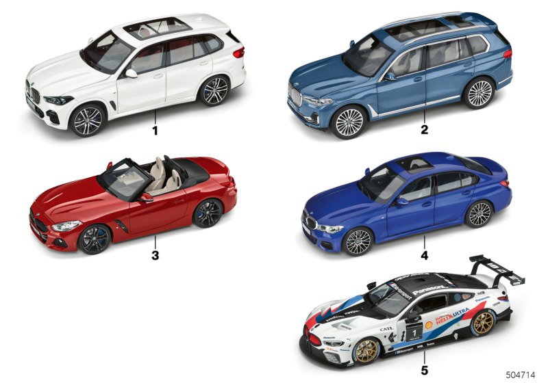 BMW miniatury - 2019  (80_1375) dla BMW X2 F39 X2 25dX SAC ECE