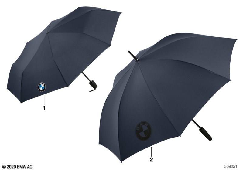 BMW Collection - parasole 20/22  (80_1393) dla BMW X2 F39 X2 18dX SAC ECE