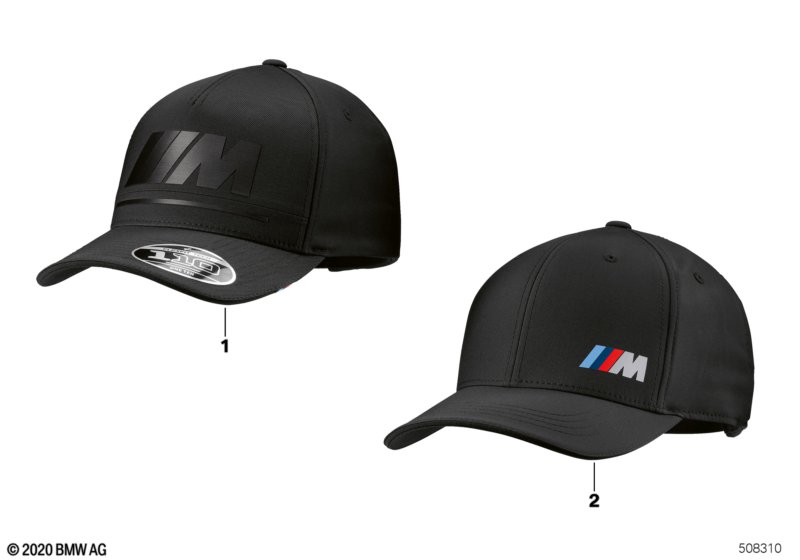 BMW M Collection - czapki 20/22  (80_1412) dla BMW 7' G12 LCI 730Ld Lim ECE