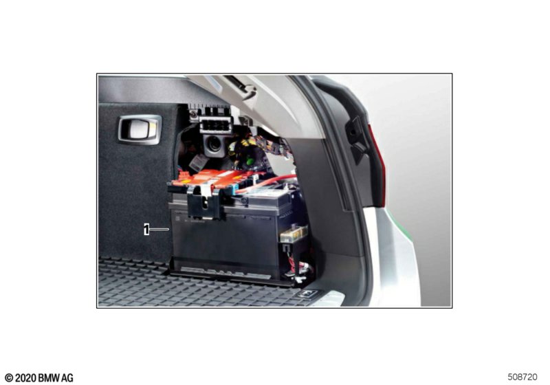 Zestaw doposażenia w dodatkowy akumul.  (61_6762) dla BMW X3 G01 LCI X3 20iX SAV ECE