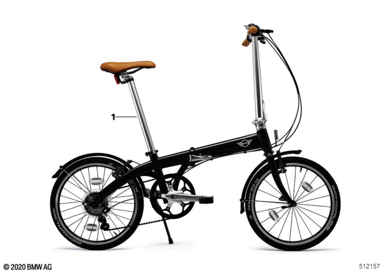 Bikes & Equipment - rowery skład.2020  (80_1439) dla MINI F56 LCI One First 3-drzwiowy ECE
