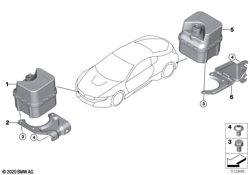 Vehicle Sound Generator  (65_2508) dla BMW i i3 I01 LCI i3 120Ah Meg ECE