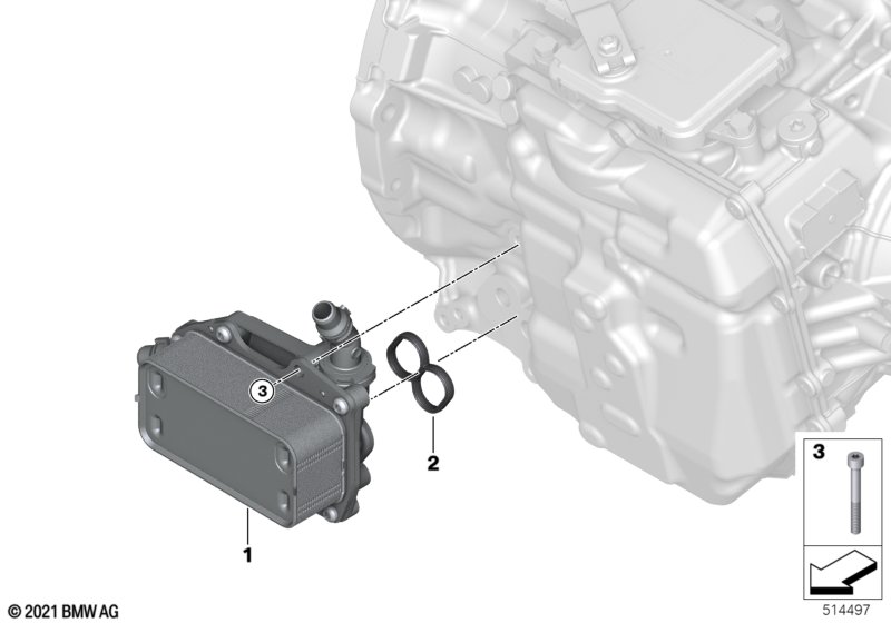 Wymiennik ciepła  (17_1006) dla BMW X1 F48 LCI X1 25iX SAV ECE