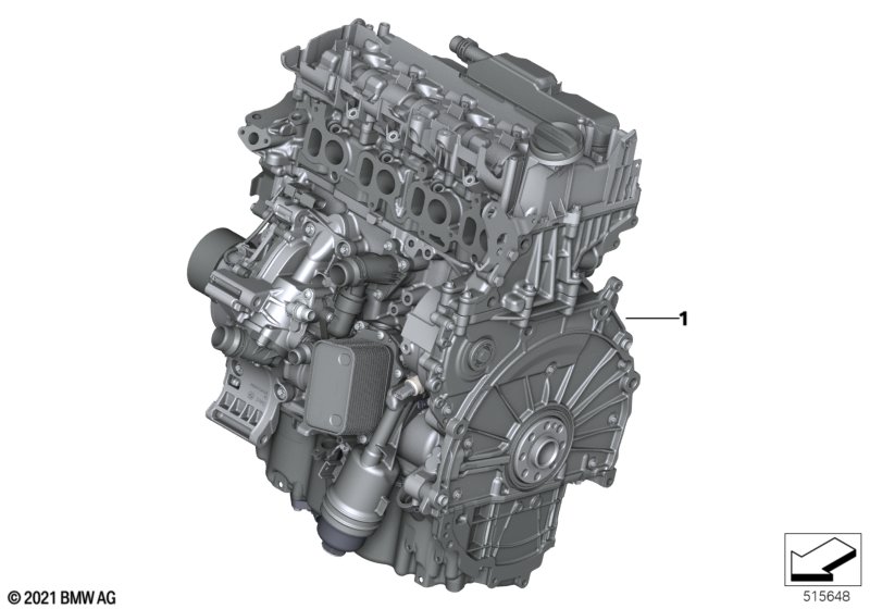 Zespół napędowy silnika  (11_8849) dla BMW X1 U11 X1 18d SAV ECE