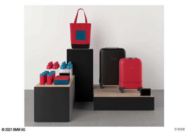 MINI Collection 20/22 torby i walizki  (80_1463) dla MINI Clubman F54 LCI Cooper Clubman ECE
