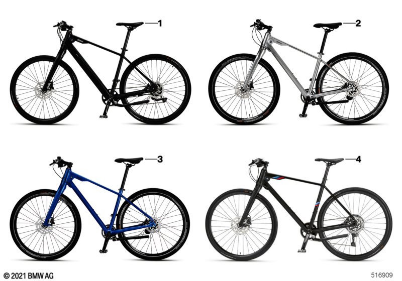 BMW Bikes & Equipment -rowery 2021  (80_1474) dla BMW 5' G30 LCI 520d Lim ECE