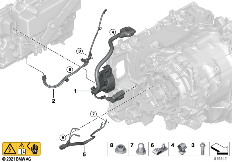 Wiązki przewodów  (12_3012) dla BMW X1 U11 iX1 xDrive30 SAV ECE