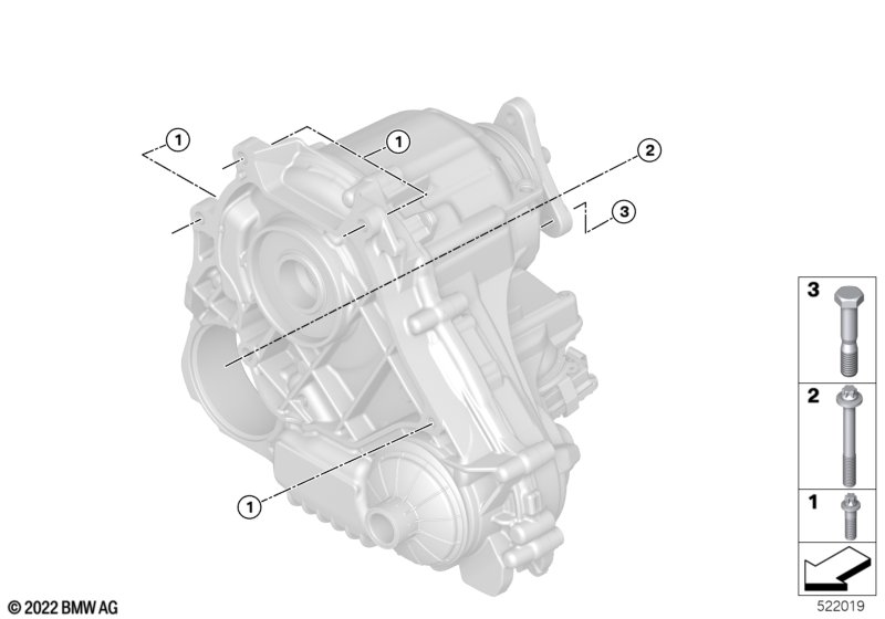 Skrzynia biegów, mocowanie / odpowietrz  (27_0235) dla BMW 7' G70 750eX Lim ECE