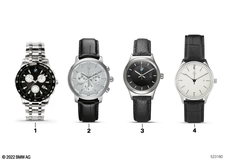Kolekcja BMW Iconic - zegarki  (80_0890) dla BMW 5' G30 LCI 530i Lim ECE