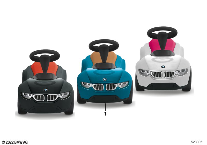 BMW dzieci - Pojazdy 14-16  (80_0957) dla BMW 4' G22 430i Cou ECE