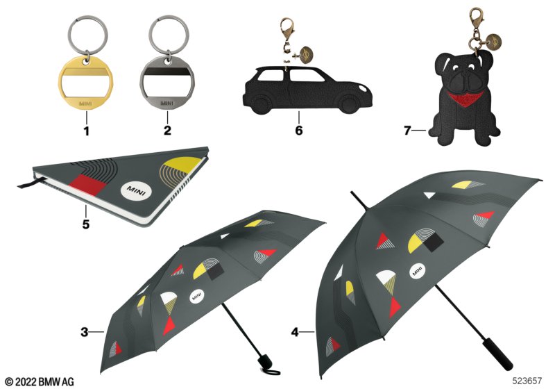 MINI Collection - Accessories 2022  (80_1490) dla MINI Cabrio F57 LCI JCW Cabrio ECE