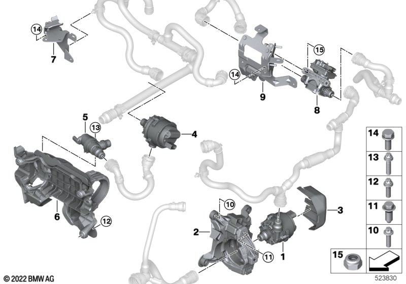 Komponenty elektryczne  (17_2011) dla BMW X1 U11 iX1 eDrive20 SAV ECE