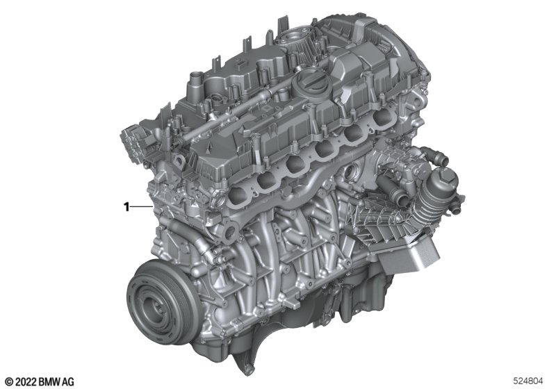 Zespół napędowy silnika  (11_9408) dla BMW X5 G05 LCI X5 50eX SAV ECE