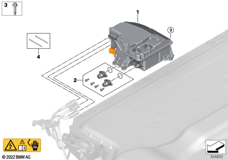 Akumulator wysokiego napięcia CCU  (61_8726) dla BMW 5' G60 i5 eDrive40 Lim ECE