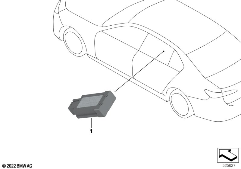Sterownik dyskr.elektr.klimatyzacji DKE  (61_8120) dla BMW 7' G70 i7 eDrive50 Lim ECE