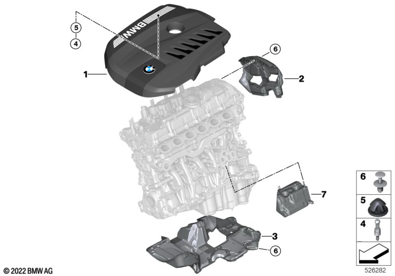 Akustyka silnika  (11_9491) dla BMW X5 G05 LCI X5 50eX SAV ECE