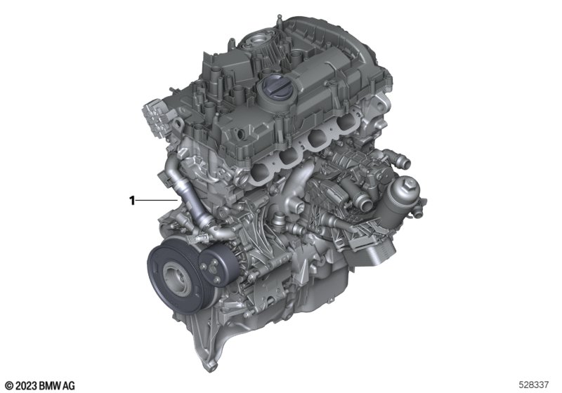 Zespół napędowy silnika  (11_9530) dla BMW X6 G06 LCI X6 30iX SAC ECE