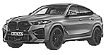 BMW Seria X6 M F96 LCI SAC X6 M Comp. ECE