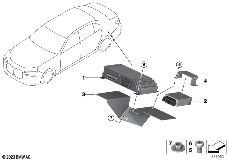 Sterownik Security Audio  (72_1061) dla BMW 7' G70 i7 M70 xDrive Lim ECE