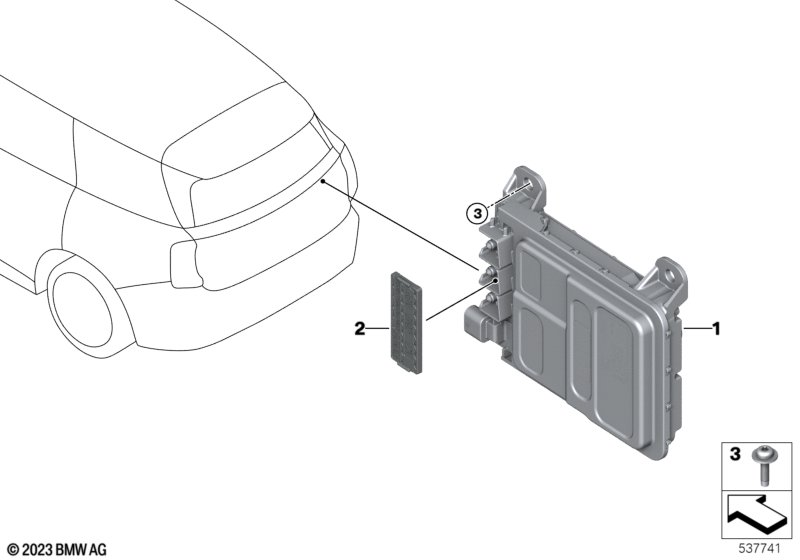 Sterownik Power Control Unit PCU  (61_8759) dla MINI Countryman U25 Countryman D Countryman ECE