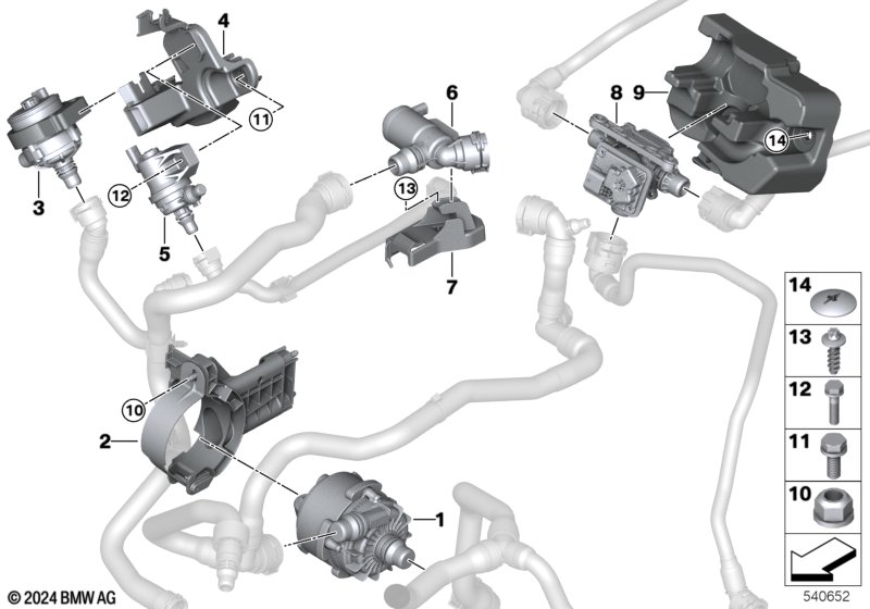 Komponenty elektryczne  (17_2186) dla BMW X3 G45 X3 20 xDrive SAV ECE