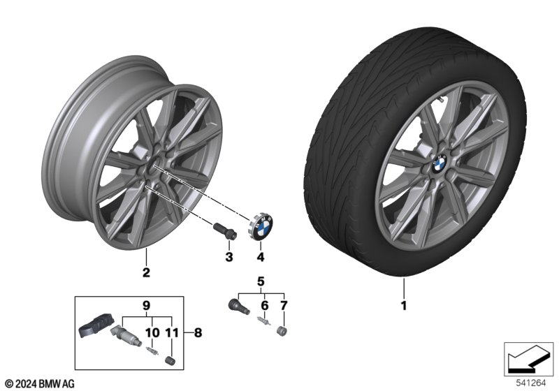 BMW obr.ze stopu l.V-Spoke 967 - 17