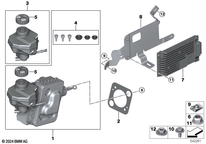 Urządzenie hamujące  (34_3514) dla BMW 1' F70 118d 5-d ECE