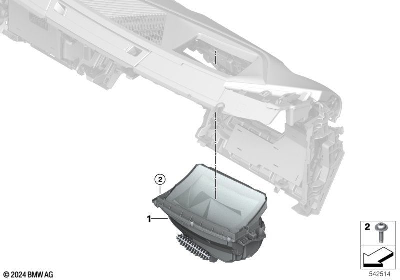 Wyświetlacz przezierny  (62_0888) dla BMW X3 G45 X3 20d xDrive SAV ECE