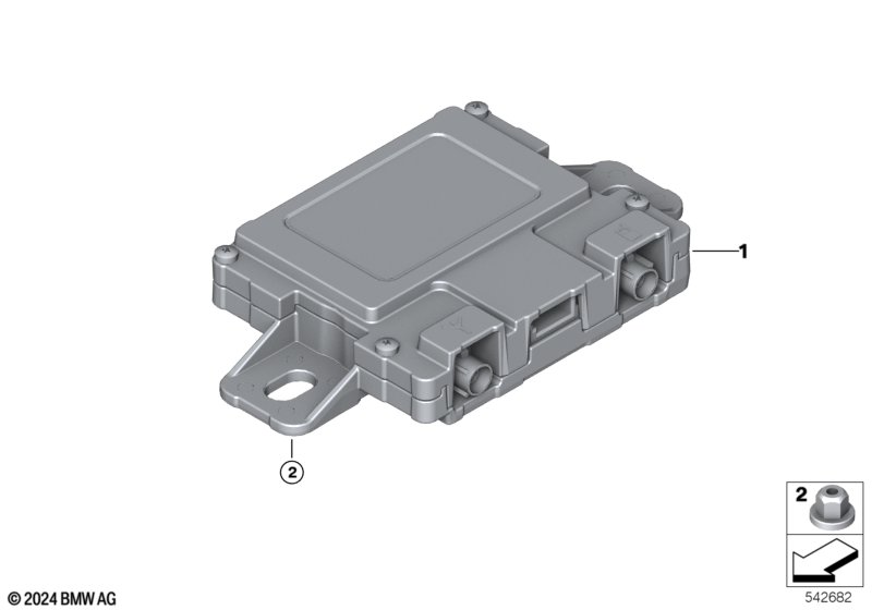 LTE-Kompensator  (84_1551) dla BMW X3 G01 X3 20i SAV ECE