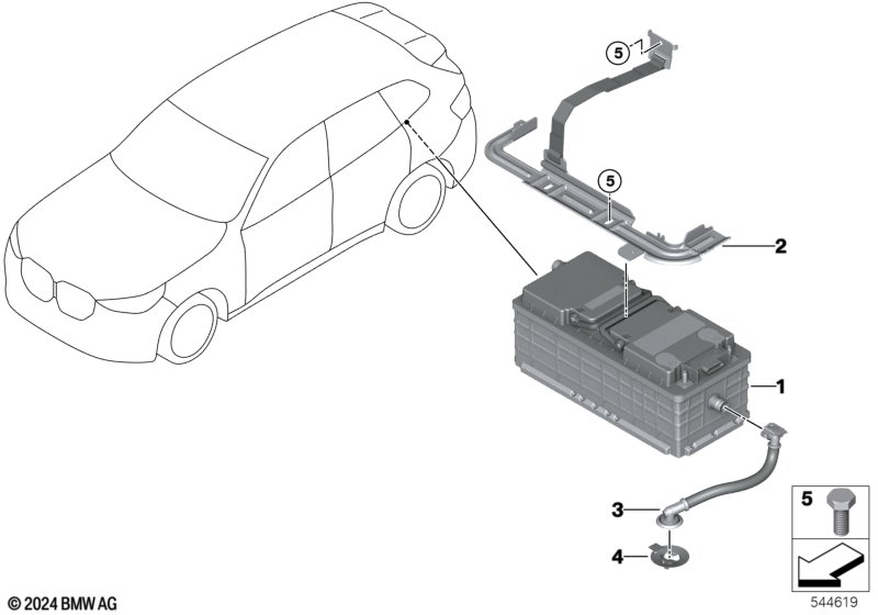 Akumulator 48 V  (61_9158) dla BMW X3 G45 X3 20d xDrive SAV ECE