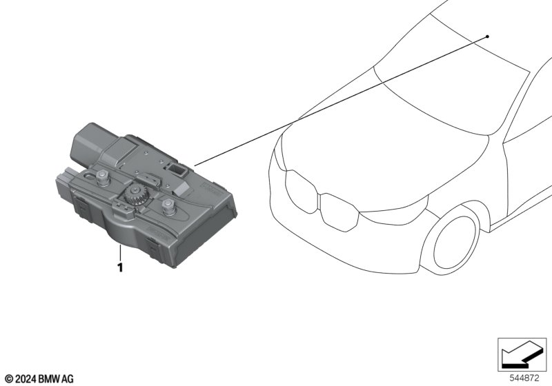 Sterowniki podsufitki  (61_9200) dla BMW X3 G45 X3 20d xDrive SAV ECE