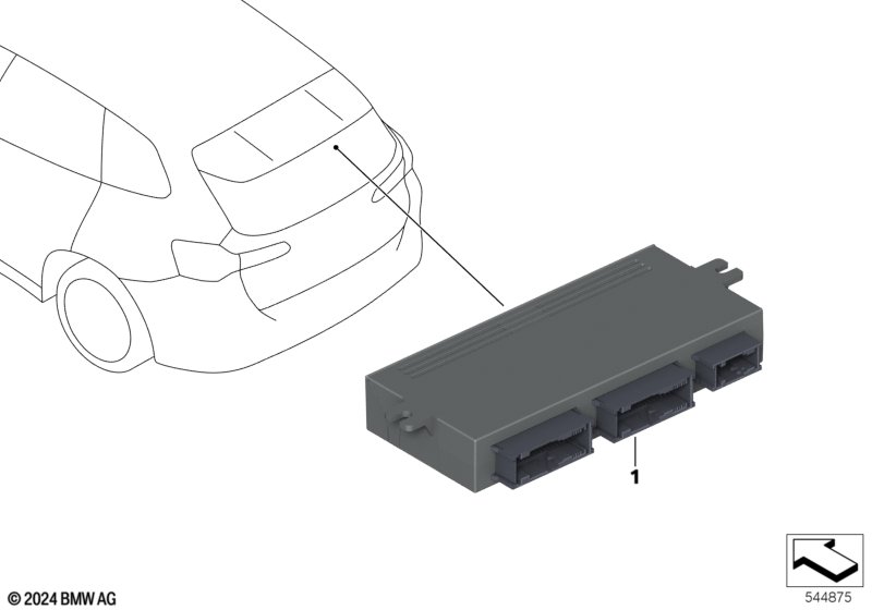 Sterownik funkcji specjalnych  (61_9202) dla BMW X3 G45 X3 20d xDrive SAV ECE