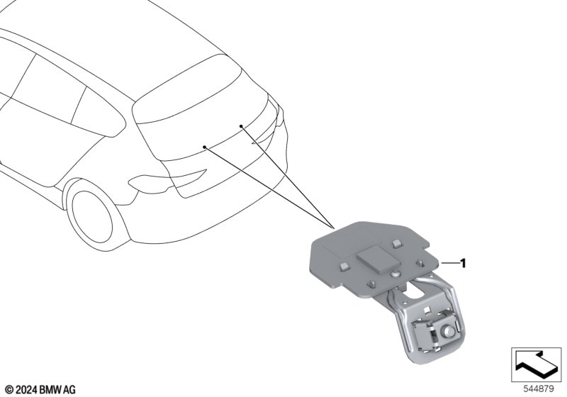 Anteny sieci komórkowej  (65_4133) dla BMW 1' F70 118 5-d ECE