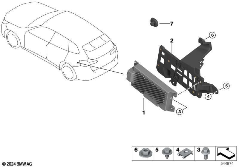 Booster 2  (65_4146) dla BMW X3 G45 X3 20d xDrive SAV ECE