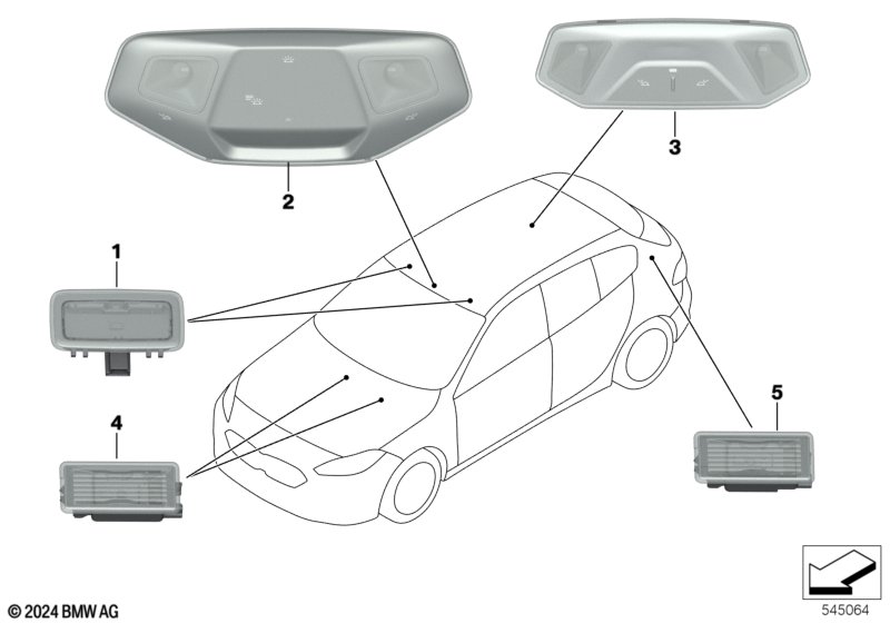 Różne światła  (63_2860) dla BMW 1' F70 118 5-d ECE