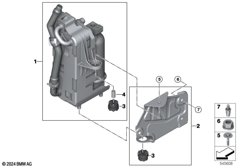 Skraplacz klimatyzacji  (64_3183) dla BMW X3 G45 X3 M50 xDrive SAV ECE