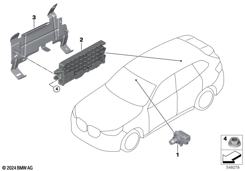 Kamera Autonomous Driving Mid / High  (66_0862) dla BMW X3 G45 X3 20d xDrive SAV ECE