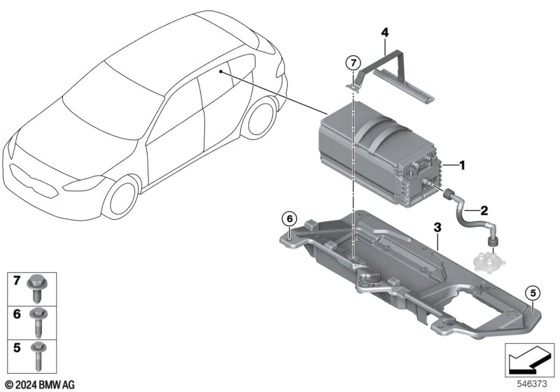 Akumulator 48 V  (61_9281) dla BMW 1' F70 120 5-d ECE